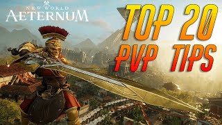 TOP 20 PvP tips for New World Aeternum [upl. by Bandur]