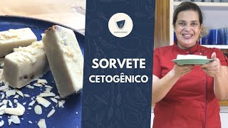 Delicioso SORVETE Low Carb  Receita Cetogênica Muito Simples [upl. by Griffin54]