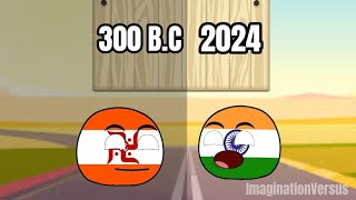 What If AKHAND BHARAT meet INDIA in 2024😧😧😧 countryballs NotADude [upl. by Amery]