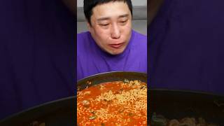 ASMR EXTREME Eating Spicy Noodles 🔥🍜🥵 [upl. by Aicila1]