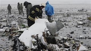 FlyDubai Plane Crashes in Russia Killing All Aboard [upl. by Llerrot]