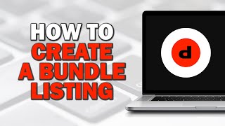 How to Create a Bundle Listing on Depop Quick Tutorial [upl. by Llenram]