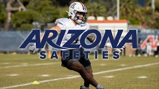 Spring Ball Report Safeties  Arizona Football [upl. by Stewart]