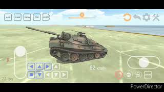 Tri Poloski but Japanese Tank Tank Physics Mobile 03 tank tankmemes tankgames tankgameplay [upl. by Refitsirhc]