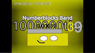 Numberblocks Band Millionths 39 Bonus [upl. by Aneahs]