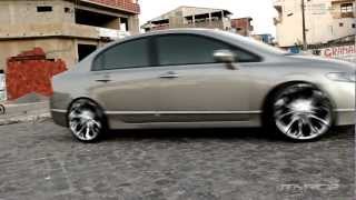 MyRide  New Civic com rodas aro 20 [upl. by Ardnosal]