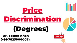 Price Discrimination  Degrees Of Price Discrimination  Monopoly  Economics  Microeconomics UGC [upl. by Llevert87]