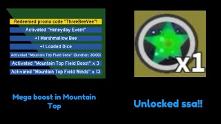 Used the New Promo Code and Finally Unlocked SSA 45 Blue SSA  Bee Swarm Simulator [upl. by Reichert277]