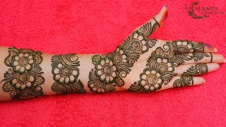 New Beautiful Bangle Style Mehndi Design 2021  Mamta Mehndi Design [upl. by Adlar]