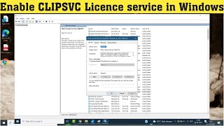 How To Enable CLIPSVC client License Service Not Starting in Windows [upl. by Marylinda496]