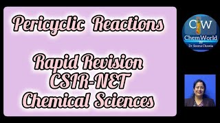 Pericyclic Reactions rapid CSIRNET [upl. by Caldwell239]