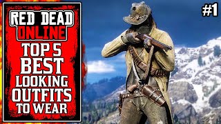 5 FANTASTIC Looking Red Dead Online Outfits RDR2 Best Outfits [upl. by Ientirb667]