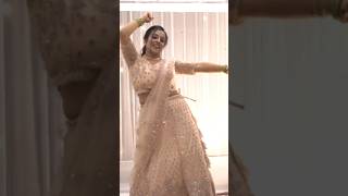 Bride Dance Video dance bridesdance weddingdance ytshorts weddingceremony [upl. by Joyan]