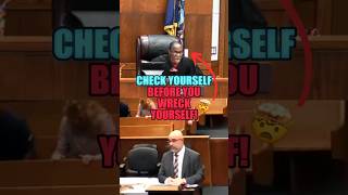 🎵Check Yourself🎵 Judge Simpson SNAPS On Defense Attorney [upl. by Laundes]