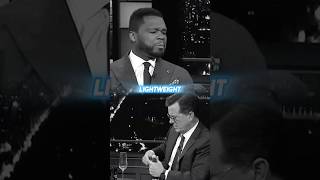 50 Cent Reacts to Colbert’s Champagne Finger Dip 😂  ​⁠ColbertLateShow [upl. by Akiwak]