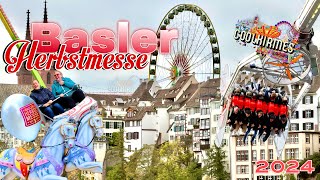 Die älteste und größte Messe der Schweiz  Basler Herbstmesse 2024  Werbung   Clip by CoolKirmes [upl. by Dania]