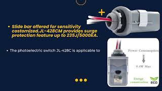 Introduce 3 popular products in the North American market：JL208JL428JL202a photocell sensor [upl. by Enytsirk]