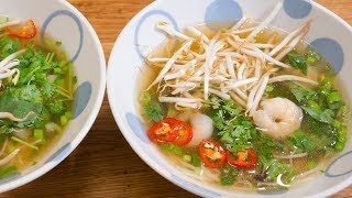 Pho med kyllingerester  Risnudler  Fermenteret surkål  Kvalimad Live Cooking Stream [upl. by Severin]