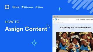 How to Assign Content in Newsela [upl. by Ainsley]