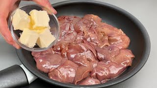 Wird in 1 Minute gegessen Dieses Rezept mit Hühnerleber hat Hunderte von Hausfrauen erobert [upl. by Phail]