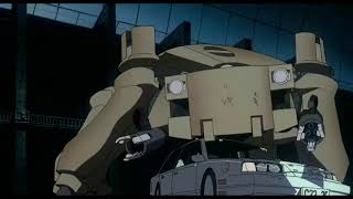 Ghost in the Shell 1995  tank fight 60fps sub esp [upl. by Ayotna]