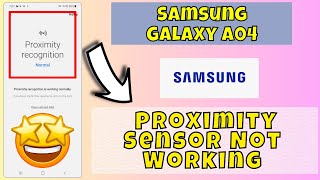 Samsung Proximity Sensor Not Working Problem Samsung Galaxy A04 [upl. by Eannyl]