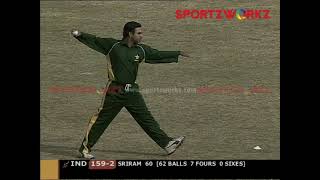 SRIRAM amp LATIF One Birthday Boy dismissing another  Rarest Footage of a Rare Incident in Cricket [upl. by Airbma]