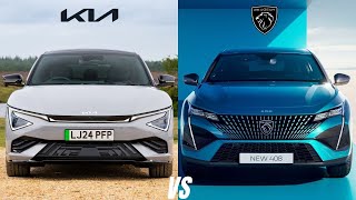 2024 Peugeot E 408 vs Kia EV6 Which Electric Car Wins in 2024 [upl. by Jarad]