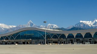 Pokhara international airport  New international airport  airport pokhara nepal [upl. by Hahnke]