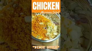 Chicken Macaroni Salad Pinoy Style [upl. by Acirt]