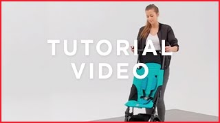 gb Pockit lightweight stroller tutorial [upl. by Anwahsak]