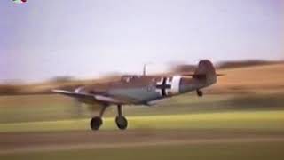 Duxford Airshow Crash Messerschmitt BF109  AIRSHOW WORLD [upl. by Goodrow]