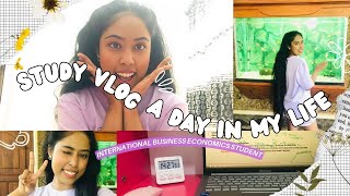 Study Vlog  A Day in My life තවත් එක ලස්සන දවසක් 📚💕💐 [upl. by Eirac]