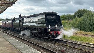 RailTours At Hellifield Station 27724 [upl. by Aznerol827]