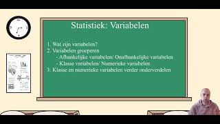 Statistiek les 1 introductie tot variabelen [upl. by Ender]