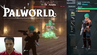 【幻兽帕鲁 Palworld】用枪射 Pokemon  打各种 Boss  我 Lvl 40 了 [upl. by Amsab]