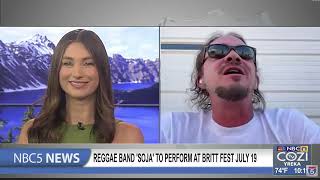 Reggae band SOJA to perform at Britt Festival July 19 [upl. by Notsek]