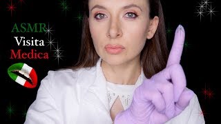 ASMR Ita 🇮🇹 Visita Medica Medical Role Play in Italian [upl. by Ahsiruam310]