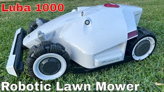 Luba AWD Robotic lawn mower Review [upl. by Oika]