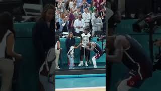 LeBron celebrating his 3rd Olympic gold medal [upl. by Anaej599]