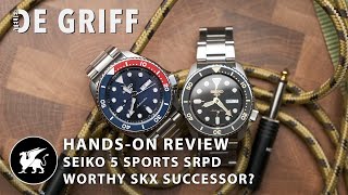 Review Of The Seiko 5 Sports SRPD Series The SKX is dead long live the 5KX [upl. by Luapnoj]