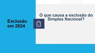 Simples Nacional RECEBENDO O Termo de Exclusão [upl. by Bethena640]