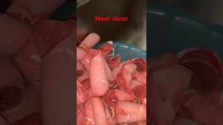 MEAT SLICING MACHINE meat machine viralvideo viralshort marhaba [upl. by Iila]