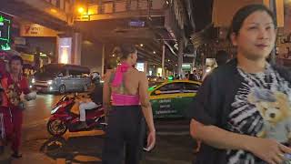 4K Walking from soi Cowboy to Nana Plaza 07042024 [upl. by Emse]