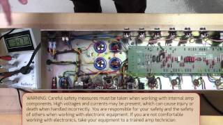 How to Bias Your Amp Using the Tube Amp Doctor BiasMaster [upl. by Va326]