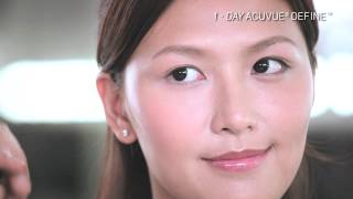 ACUVUE® DEFINE™ 隱形眼鏡 x Gary Chung Holiday 大眼妝 [upl. by Alyehc]