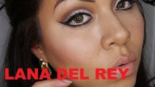 Tutorial de maquillaje inspirado en Lana del Rey  Juancarlos960 [upl. by Delcine43]