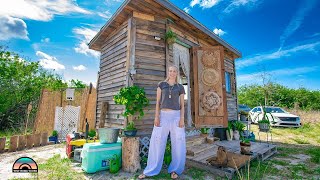 DIY Shed Converted into Micro Tiny House [upl. by Broek646]