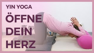 Yin Yoga für Herzöffnung und Verbundenheit  Herzchakra öffnen  Negativität lösen  50 min [upl. by Atiuqram]