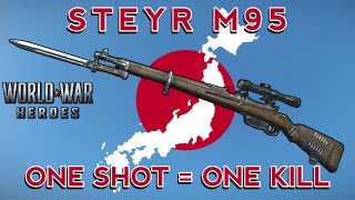 World War Heroes New Best Sniper STEYR M95 🔥 Upgrade And Review [upl. by Rotciv]